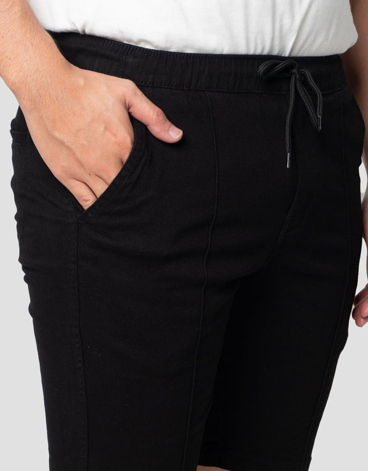 Nevada Bermuda Slim Fit Half Rubber Celana Pendek Chino Pria