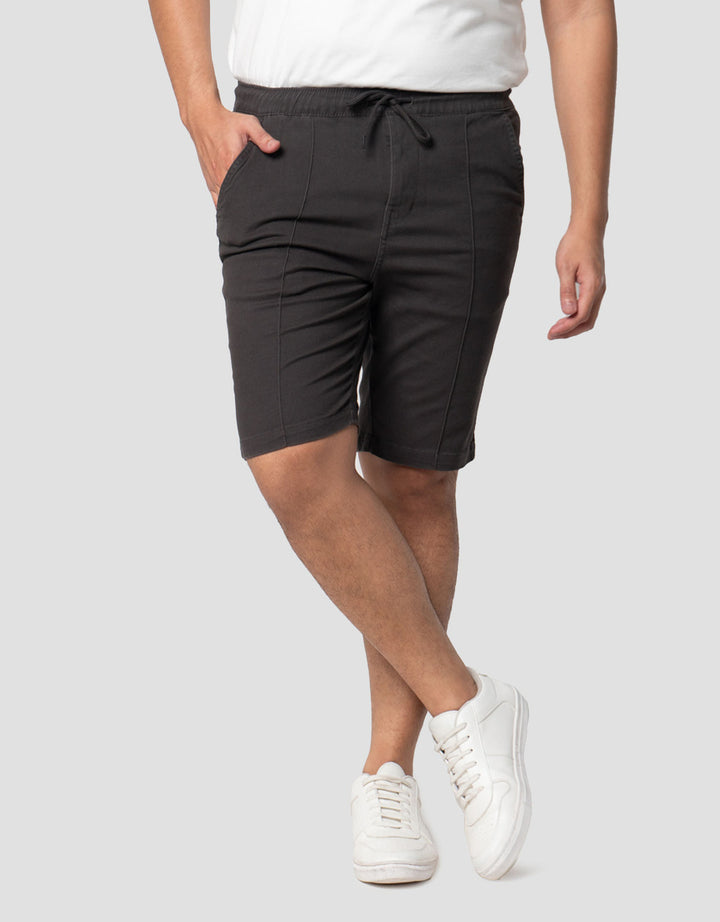 Nevada Bermuda Slim Fit Half Rubber Celana Pendek Chino Pria