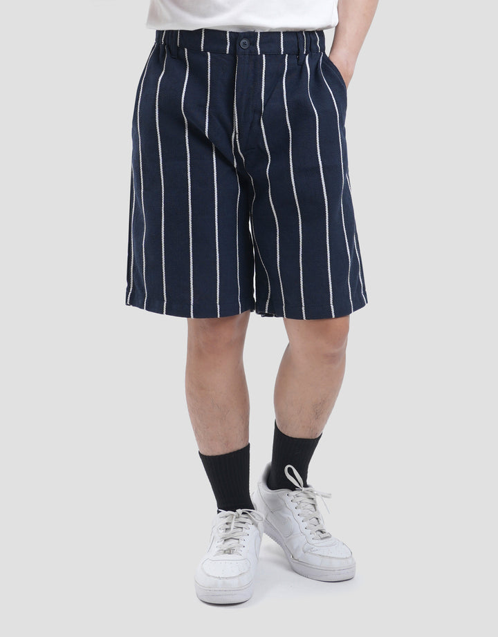 Nevada Texture Regular Stripe Celana Pendek Pria