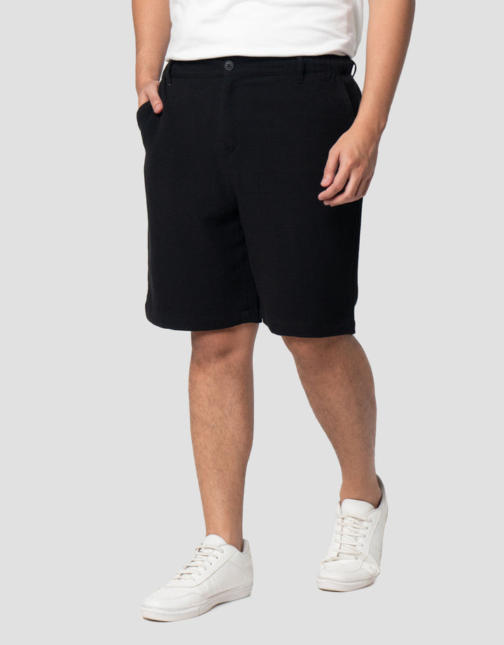 Nevada Texture Regular Seersucker Celana Pendek Pria