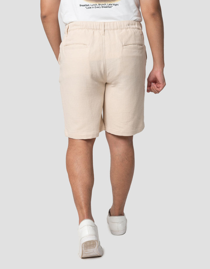 Nevada Texture Regular Seersucker Celana Pendek Pria