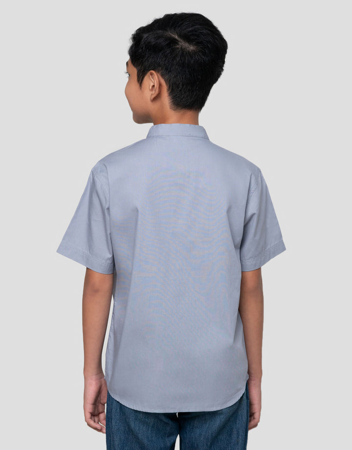 Character Batman Patch Baju Koko Anak Laki-laki