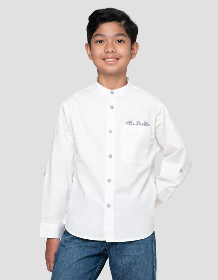 Character Logo Batman Baju Koko Anak Laki-laki