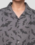 Character Fullprint Batman Kemeja Anak Laki-laki