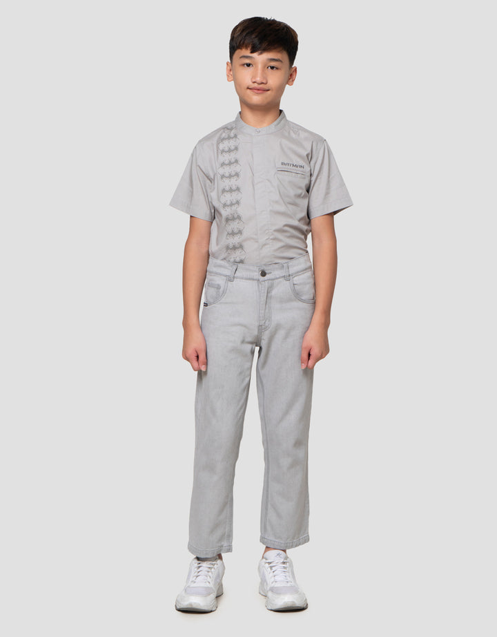Character Batman Logo Celana Denim Anak Laki-laki