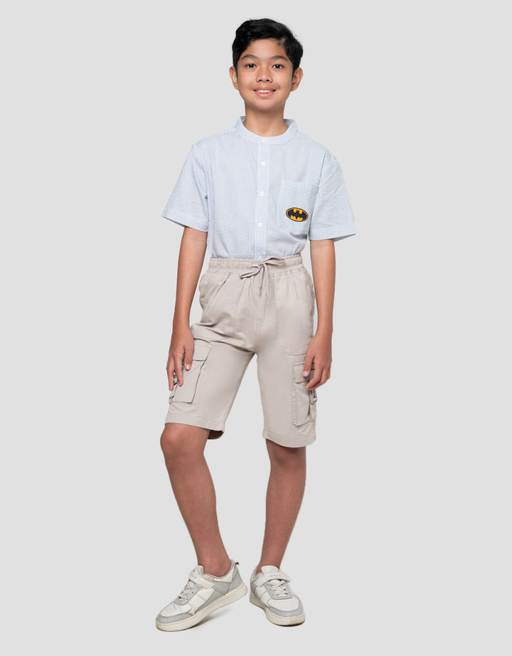 Character Parasut Batman Celana Pendek Cargo Anak Laki-laki