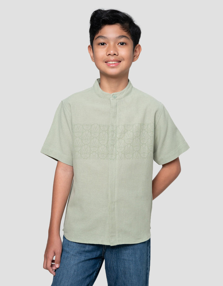 Marvel Motif Capt Baju Koko Anak Laki-laki