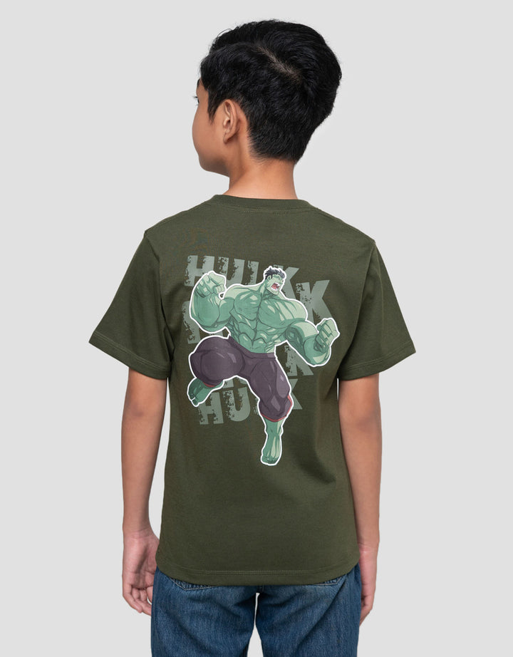 Marvel Cuban Captain America Kemeja Anak Laki-laki