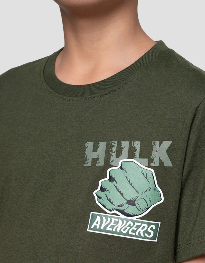 Marvel Cuban Captain America Kemeja Anak Laki-laki