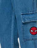 Marvel Cargo Spiderman Jogger Denim Anak Laki-laki