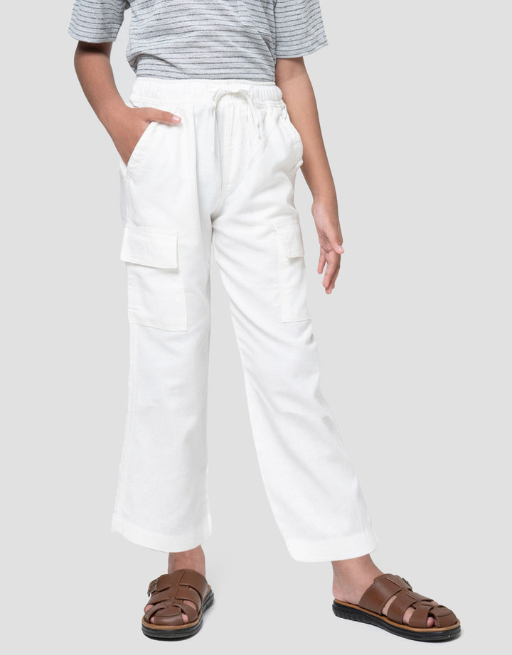 Little M Long Pants Linen Ktg Washing Anak Laki-laki