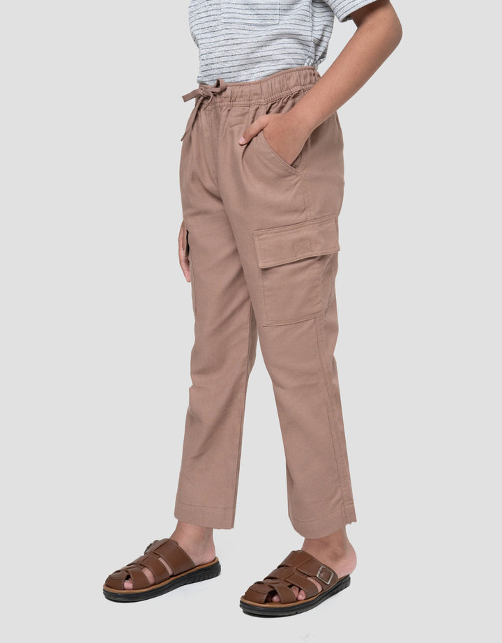 Little M Long Pants Linen Ktg Washing Anak Laki-laki