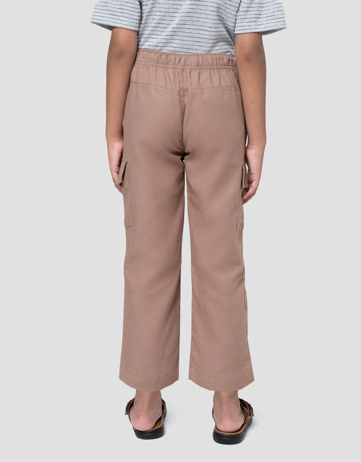 Little M Long Pants Linen Ktg Washing Anak Laki-laki