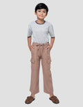 Little M Long Pants Linen Ktg Washing Anak Laki-laki