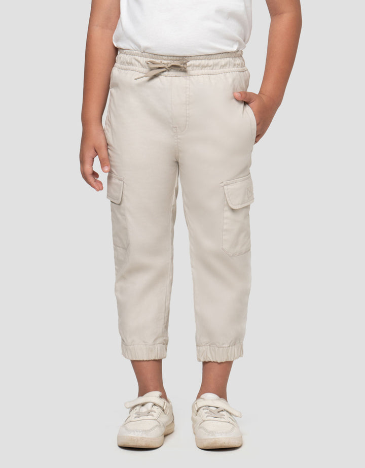 Little M Woven Pocket Dan Jogger Cargo Anak Laki-laki