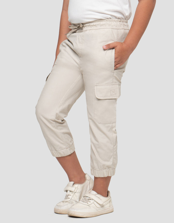 Little M Woven Pocket Dan Jogger Cargo Anak Laki-laki