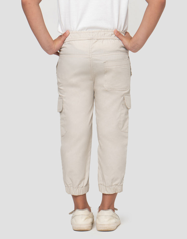 Little M Woven Pocket Dan Jogger Cargo Anak Laki-laki