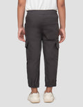 Little M Woven Pocket Dan Jogger Cargo Anak Laki-laki