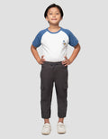 Little M Woven Pocket Dan Jogger Cargo Anak Laki-laki
