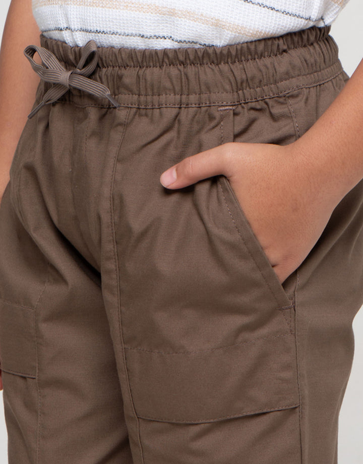 Little M Woven Ktg Sewn Celana Jogger Anak Laki-laki