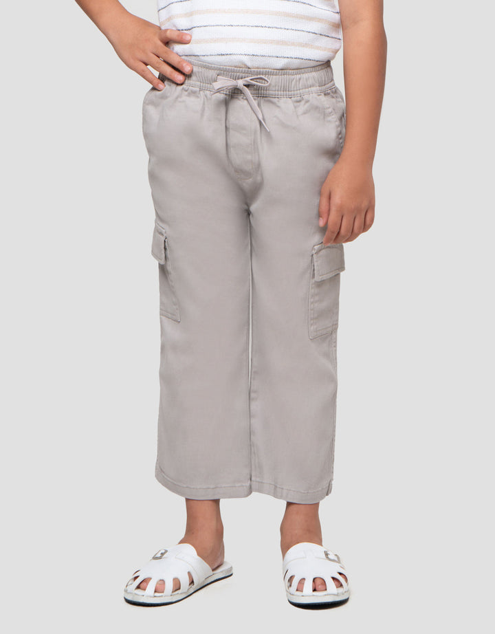 Little M Strecth Wash Ktg Tutup Celana Cargo Anak Laki-laki