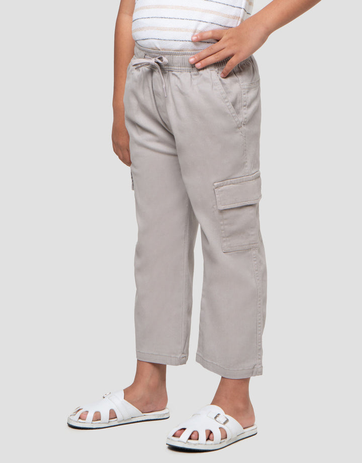 Little M Strecth Wash Ktg Tutup Celana Cargo Anak Laki-laki