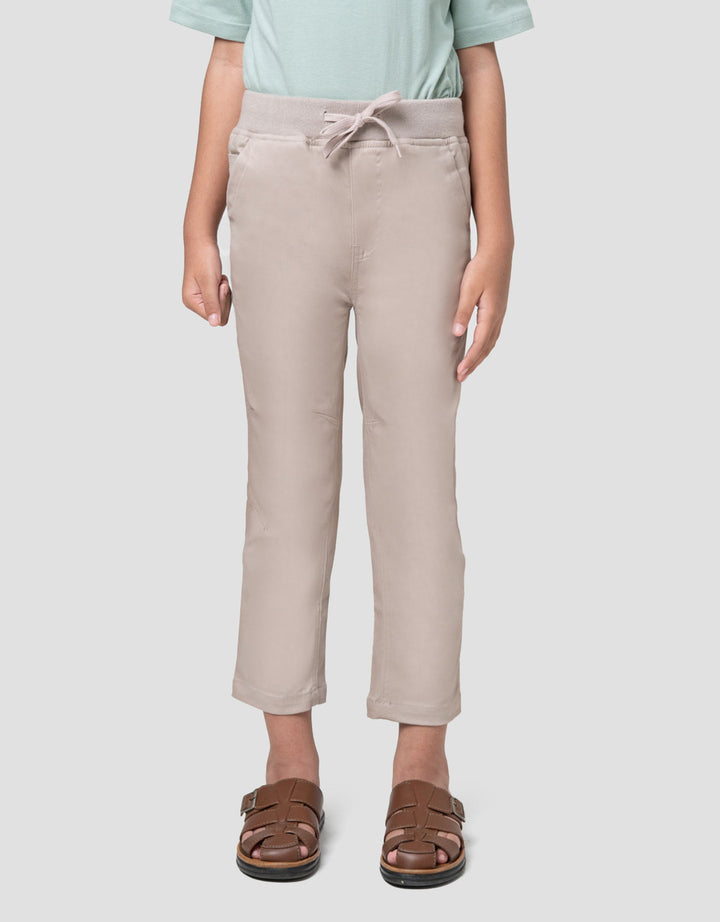 Little M Strech Rib Celana Panjang Anak Laki-laki