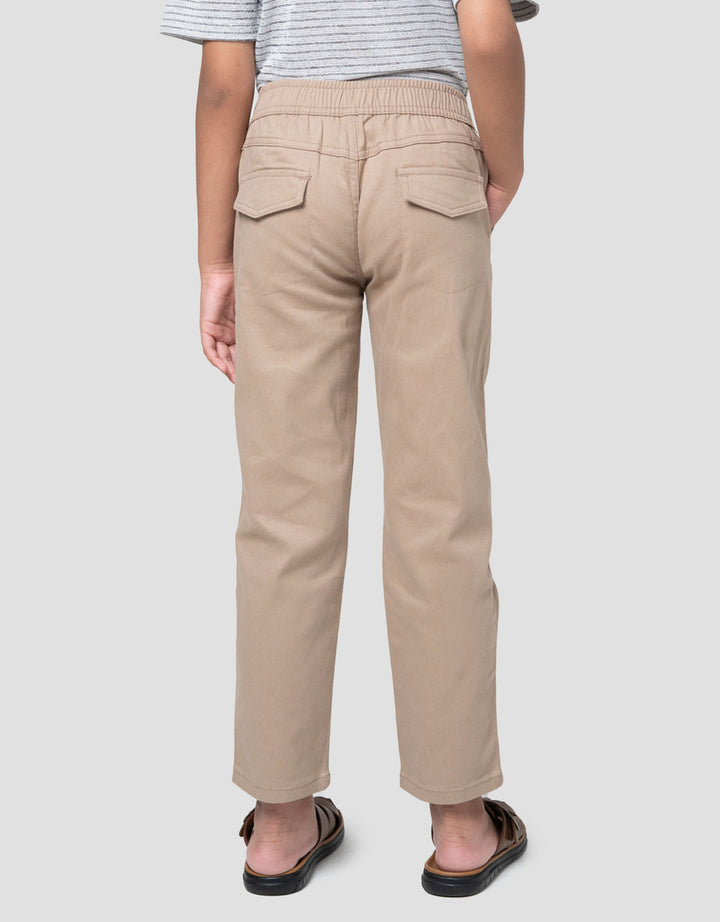 Little M Strech Rib Celana Panjang Anak Laki-laki