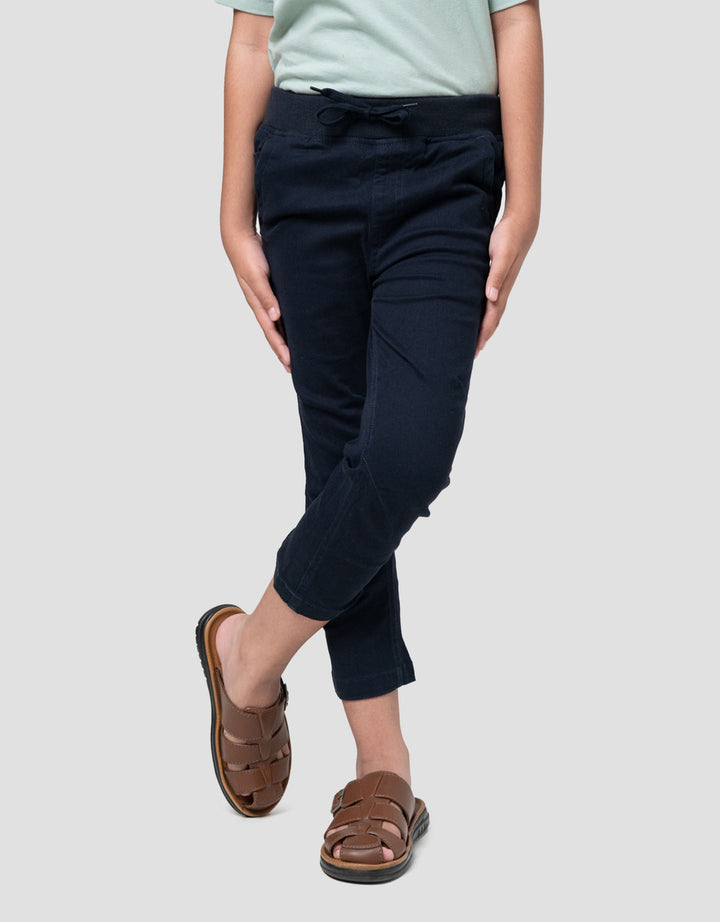 Little M Strech Rib Celana Panjang Anak Laki-laki