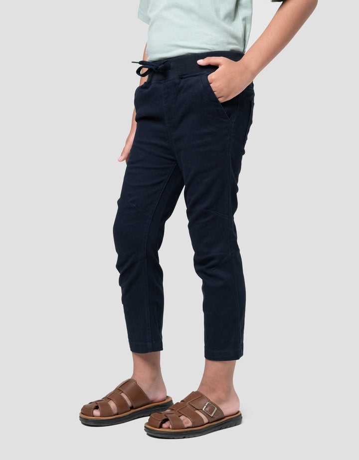 Little M Strech Rib Celana Panjang Anak Laki-laki