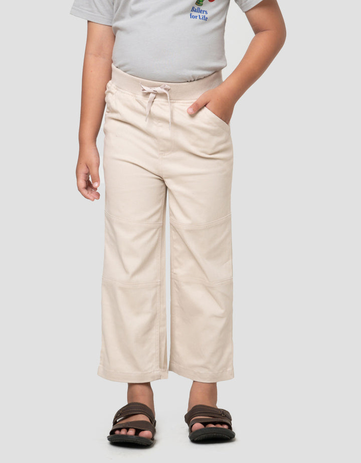 Little M Strech Rib Bsc Cut Sewn Celana Panjang Anak Laki-laki