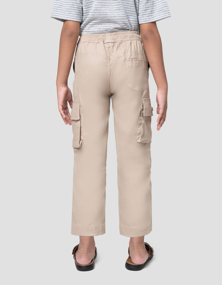 Little M Long Pants Stretch Cargo Anak Laki-laki