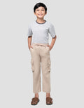 Little M Long Pants Stretch Cargo Anak Laki-laki