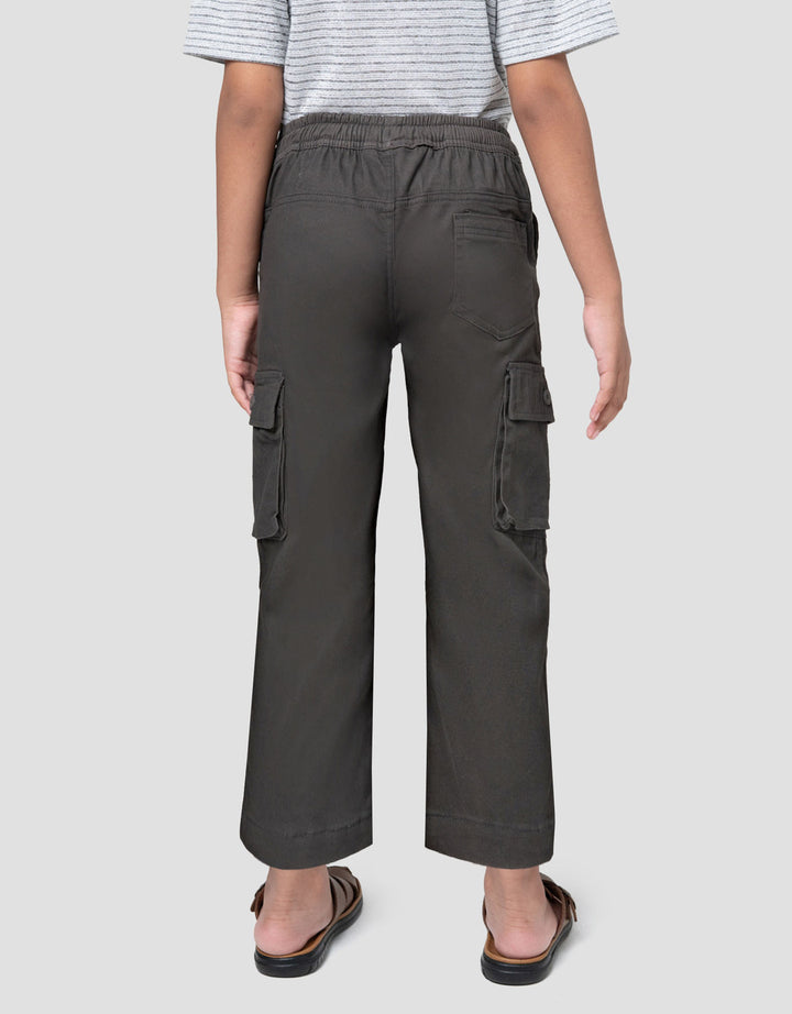 Little M Long Pants Stretch Cargo Anak Laki-laki