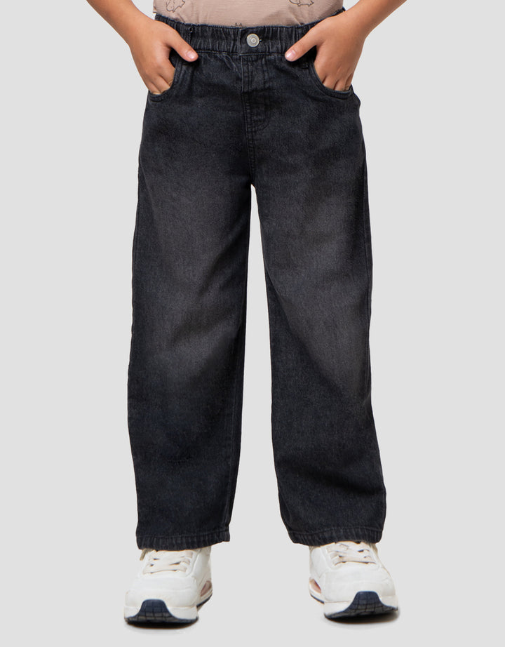 Little M Reg Semi Baggy Celana Denim Anak Laki-laki