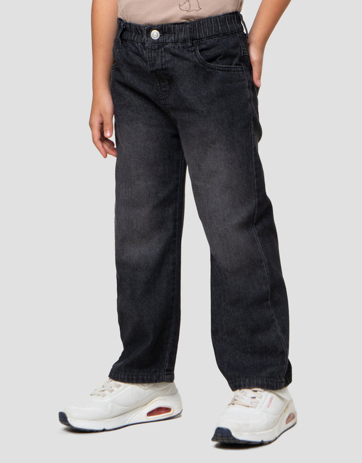 Little M Reg Semi Baggy Celana Denim Anak Laki-laki