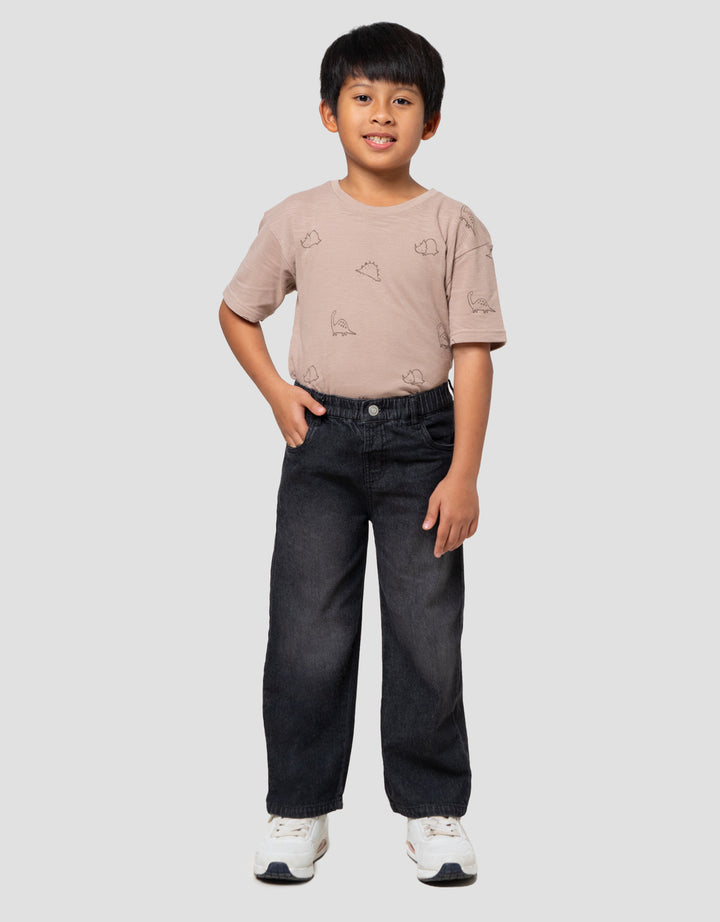 Little M Reg Semi Baggy Celana Denim Anak Laki-laki