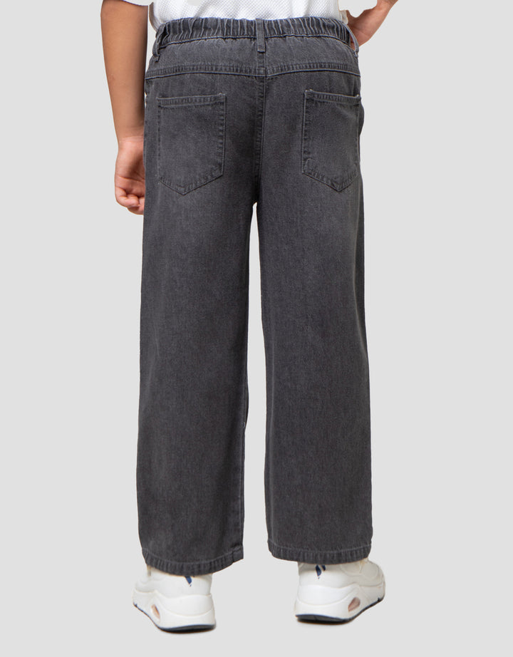 Little M Reg Semi Baggy Celana Denim Anak Laki-laki