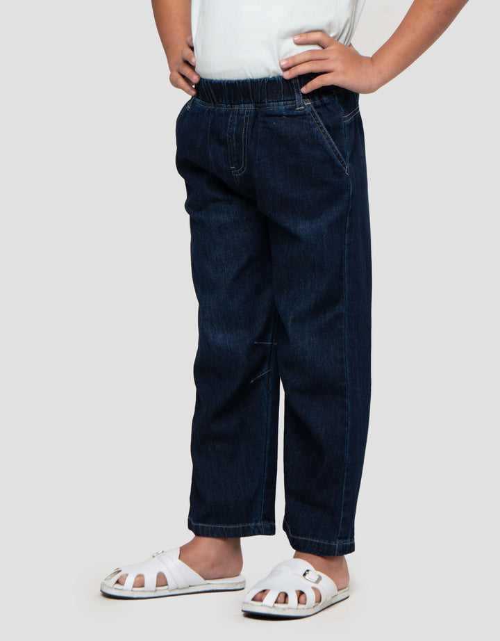 Little M Baggy Celana Panjang Denim Anak Laki-laki