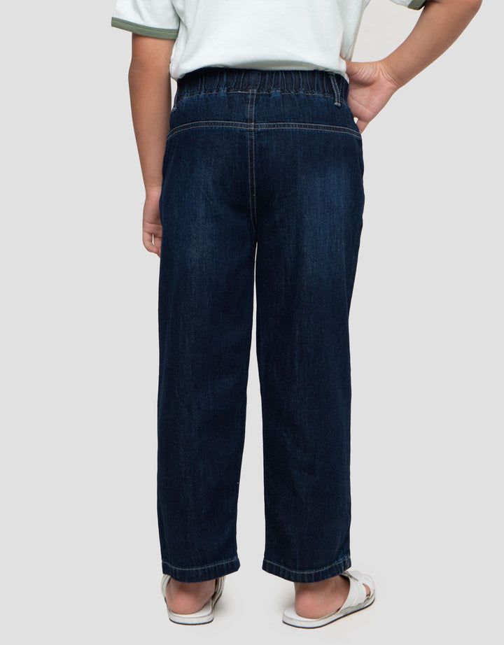Little M Baggy Celana Panjang Denim Anak Laki-laki