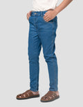 Little M Strecth Whisker Celana Denim Anak Laki-laki