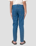 Little M Strecth Whisker Celana Denim Anak Laki-laki