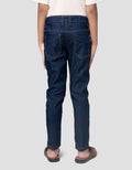 Little M Strecth Whisker Celana Denim Anak Laki-laki