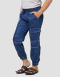 Little M Kantong Cut Sewn Jogger Denim Anak Laki-laki