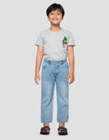 Little M Kancing Wash Celana Panjang Denim Anak Laki-laki