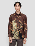 Arjuna Weda Burung Hong Kemeja Batik Pria