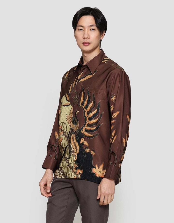 Arjuna Weda Burung Hong Kemeja Batik Pria