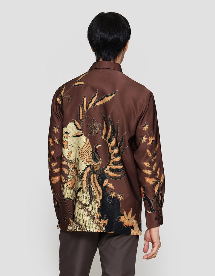 Arjuna Weda Burung Hong Kemeja Batik Pria