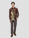 Arjuna Weda Burung Hong Kemeja Batik Pria
