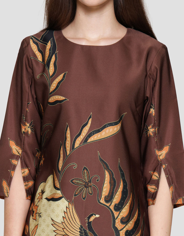 Arjuna Weda Burung Hong Sackdress Batik Wanita